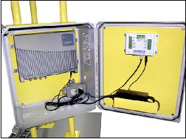 A NEMA rated RFID Equipment box made of ABS